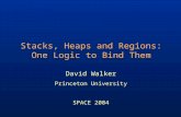 Stacks, Heaps and Regions: One Logic to Bind Them