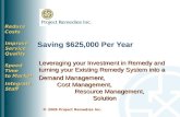 Saving $625,000 Per Year