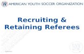 Recruiting & Retaining Referees