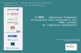 C-PMSE  – Improving frequency utilization and coexistence for PMSE systems by cognitive procedures