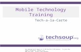 Mobile Technology Training