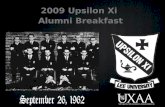 2009 Upsilon Xi  Alumni Breakfast