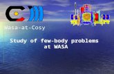 Study of few-body problems  at WASA