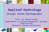Applied Hydrology Design Storm Hyetographs