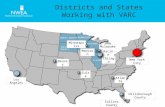 Districts and States Working with VARC
