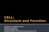 CELL: Structure and Function