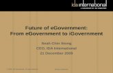 Future of eGovernment: From eGovernment to iGovernment