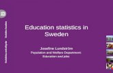 Education statistics  in Sweden