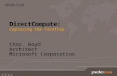 DirectCompute: Capturing the Teraflop