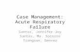 Case Management: Acute Respiratory Failure