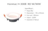Hanmac  H-3008  RD W/WW