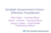 Scottish Government Vision -Effective Practitioner