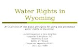 Water Rights in Wyoming