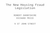 The New Housing Fraud Legislation