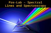 Pre-Lab – Spectral Lines and Spectroscopy