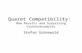Quaret Compatibility:  New Results and Surprising Counterexamples