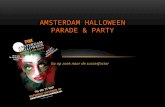 Amsterdam Halloween Parade & party