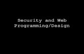 Security and Web Programming/Design
