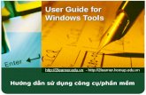 User Guide for Windows Tools