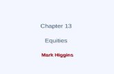 Chapter 13 Equities