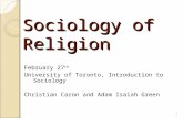 Sociology of  Religion