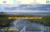 REC’s PROJECTS ON LAKES IN SEE