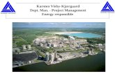 Karsten Visby-Kjærgaard  Dept. Man. - Project Management  Energy responsible