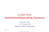 COMP 655: Distributed/Operating Systems