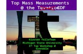Top Mass Measurements  @ the Tevatron