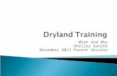 Dryland Training