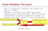 Cloud Validation: The issues
