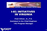 I-81 INITIATIVES  IN VIRGINIA