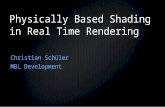 Physically Based Shading in Real Time Rendering