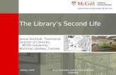 The Library’s Second Life