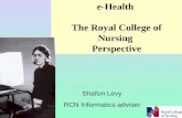 e-Health  The Royal College of Nursing  Perspective