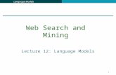 Lecture 12: Language Models