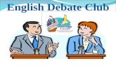 English Debate Club