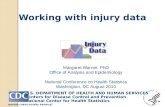 Working with injury data