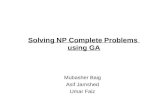 Solving NP Complete Problems  using GA
