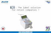 : The label solution for retail companies !