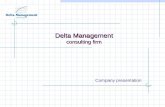 Delta Management consulting firm