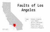 Faults of Los Angeles