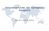Introduction to Synoptic Gospels