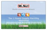 Tier 2 Power Supply Planning Workshop Advanced AMI Benefits Overview