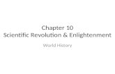 Chapter 10 Scientific Revolution & Enlightenment
