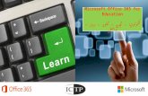 Microsoft Office 365 for Education تكنولوجيا  - تجديد - تطوير - مرونه –  تواصل