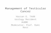 Management of Testicular Cancer