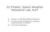 GI Project, Space Weather Research Lab, NJIT
