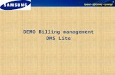 DEMO Billing management DMS Lite