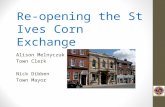 Re-opening the St Ives Corn Exchange